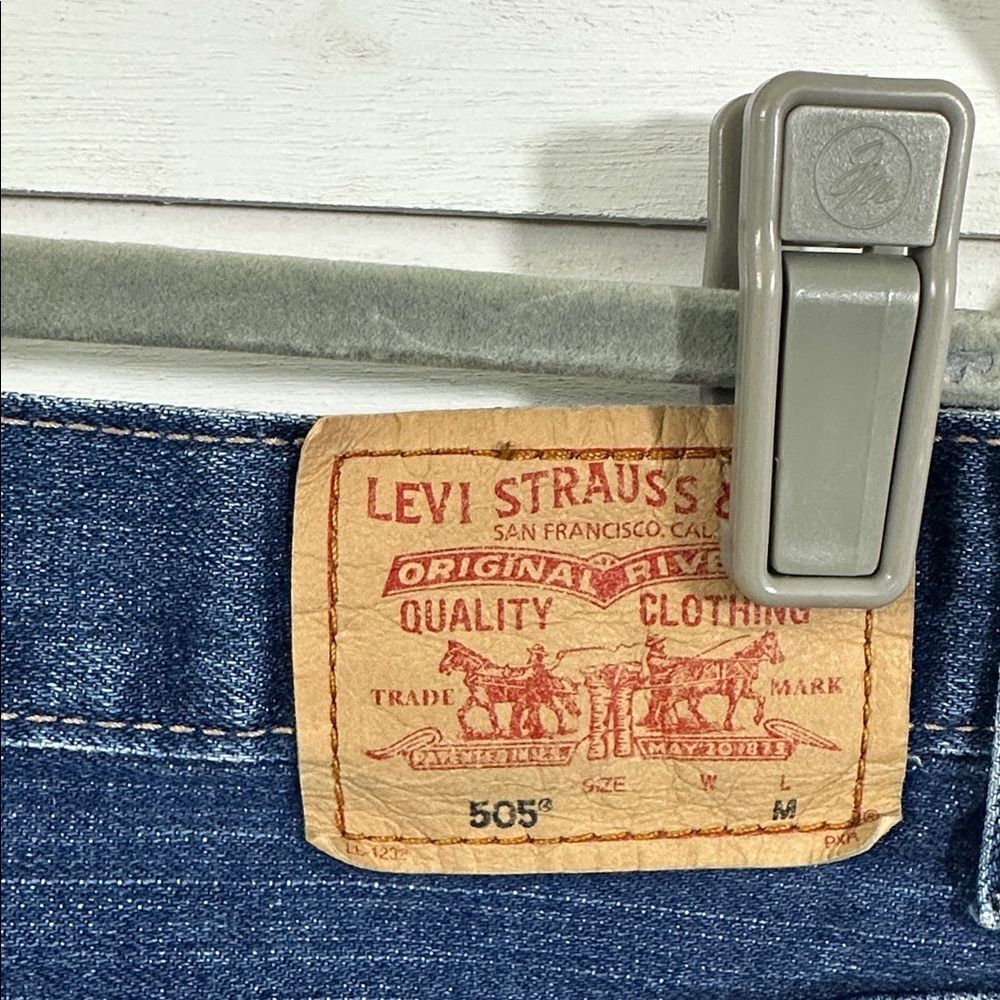 Leviβs 505 Straight Leg Jeans Size 12 - Picture 6 of 11